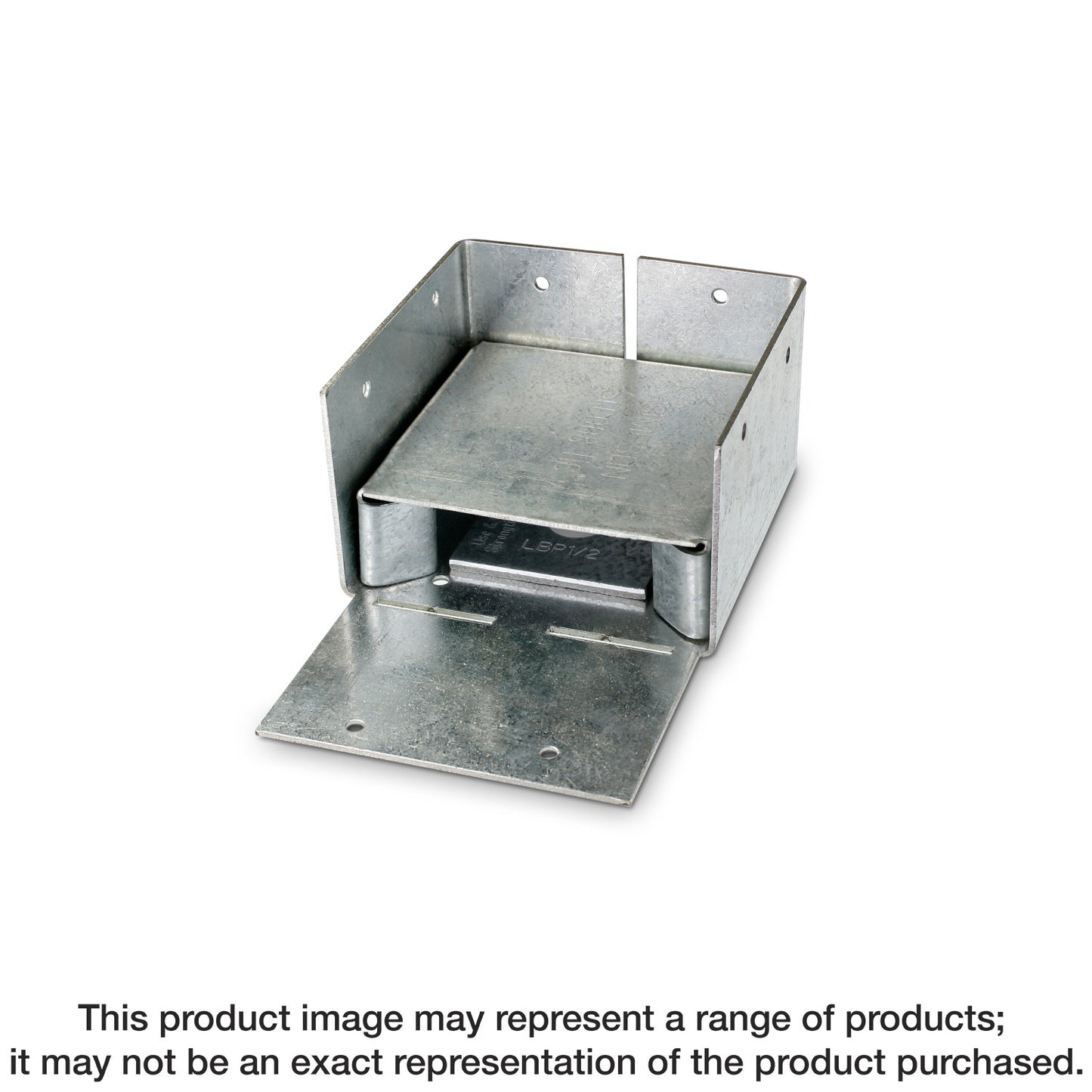 Simpson Strong-Tie ABW7-7Z ABW ZMAX® Galvanized Adjustable Standoff Post Base for 7-1/8 in. x 7-1/8 in. Post (Pack of 432)