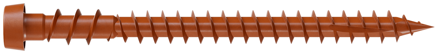Simpson Strong-Tie DCU238STN01 Deck-Drive™ DCU COMPOSITE Screw (Collated) — #10 x 2-3/8 in. Quik Guard® Tan 01 (1000-Qty)