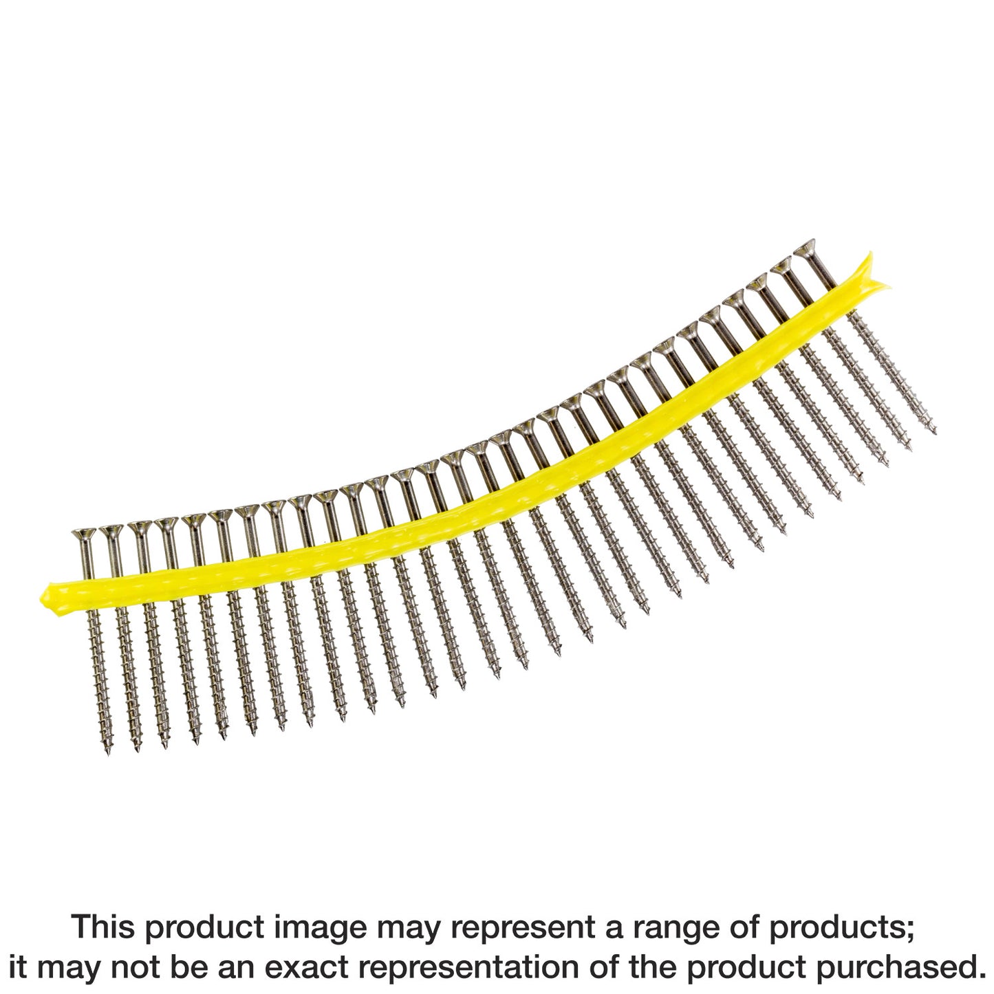 Simpson Strong-Tie SSDWP3S305 Deck-Drive™ DWP WOOD SS Screw (Collated) — #10 x 3 in. T25 6-Lobe Type 305 (1000-Qty) (Pack of 100)