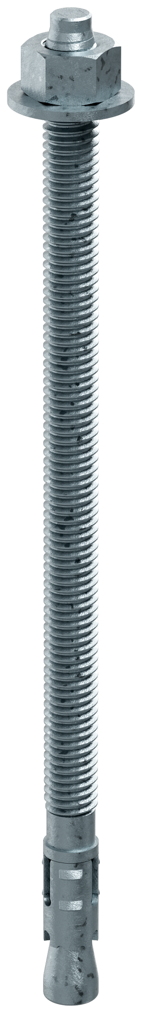Simpson Strong-Tie STB2-37700MGF50 Strong-Bolt® 2 — 3/8 in. x 7 in. Mechanically Galvanized Wedge Anchor, Fully Assembled (50-Qty)