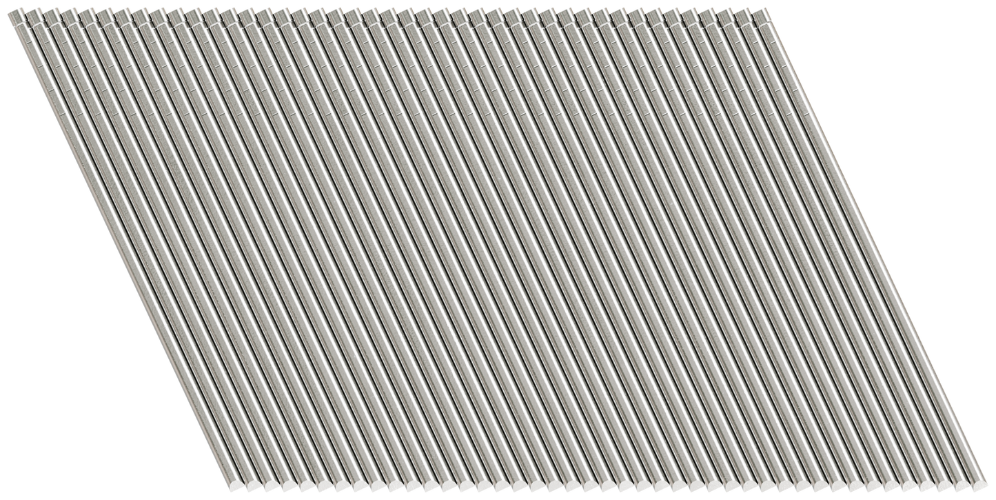 Simpson Strong-Tie S15N250FNB 25° Angle, Adhesive Collation, FN-Style, 15-Gauge Finishing Nail — 2-1/2 in. Type 304 (500-Qty)