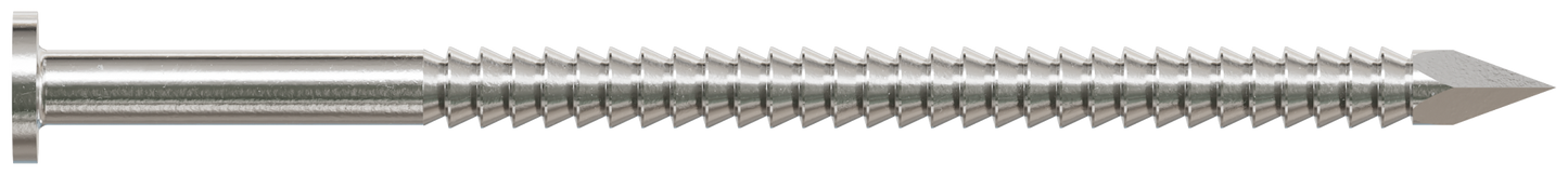 Simpson Strong-Tie T10ACN1 Common Nail, Annular Ring Shank — 3-in. x .148-in. Type 316 Stainless Steel (1 lb.)