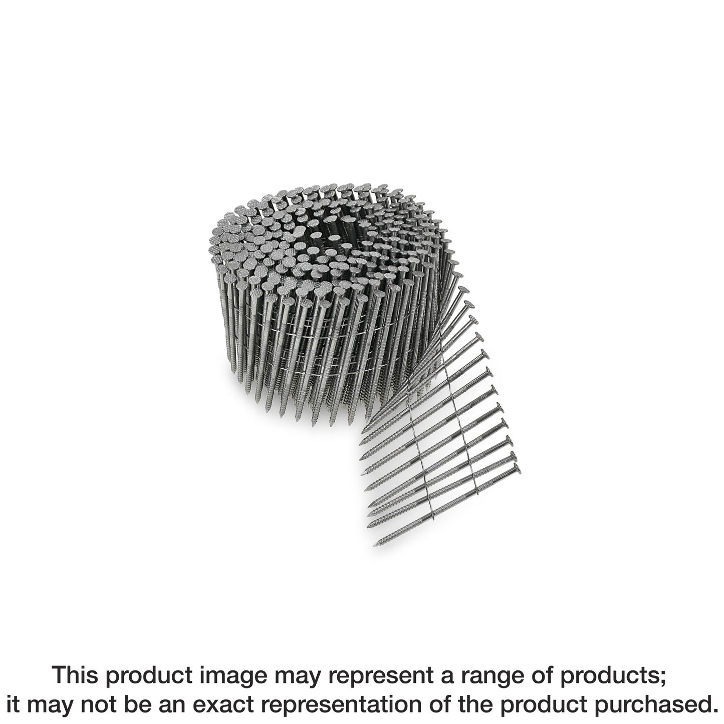 Simpson Strong-Tie T13A250SNJ 15° Wire Coil, Full Round Head, Ring-Shank Siding Nail — 2-1/2 in. Type 316 (1800-Qty)