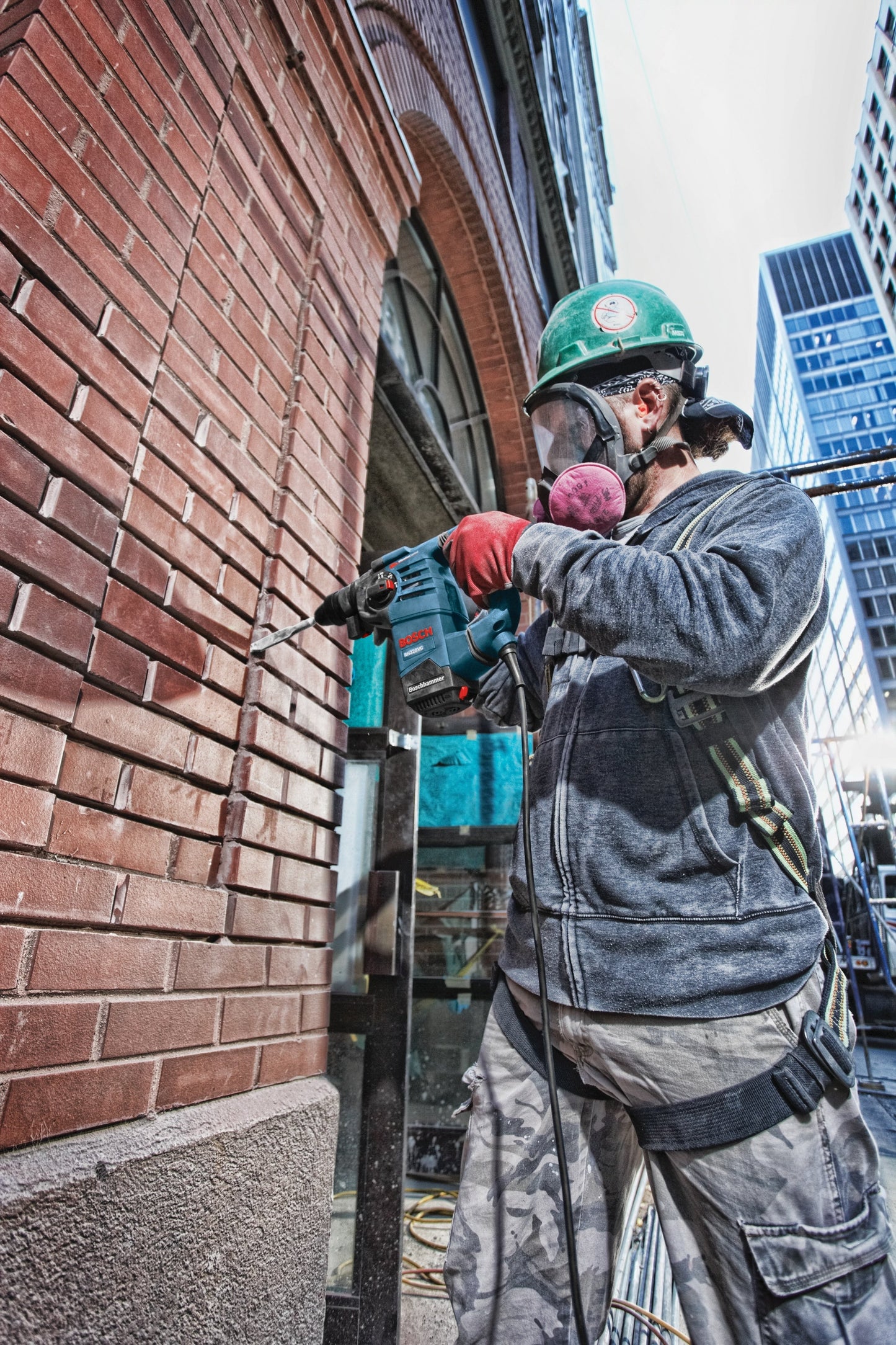 BOSCH HS1400B25 25 piezas de cuchillo para mortero Bulldog™ Xtreme SDS-plus® de 1/4 pulg.