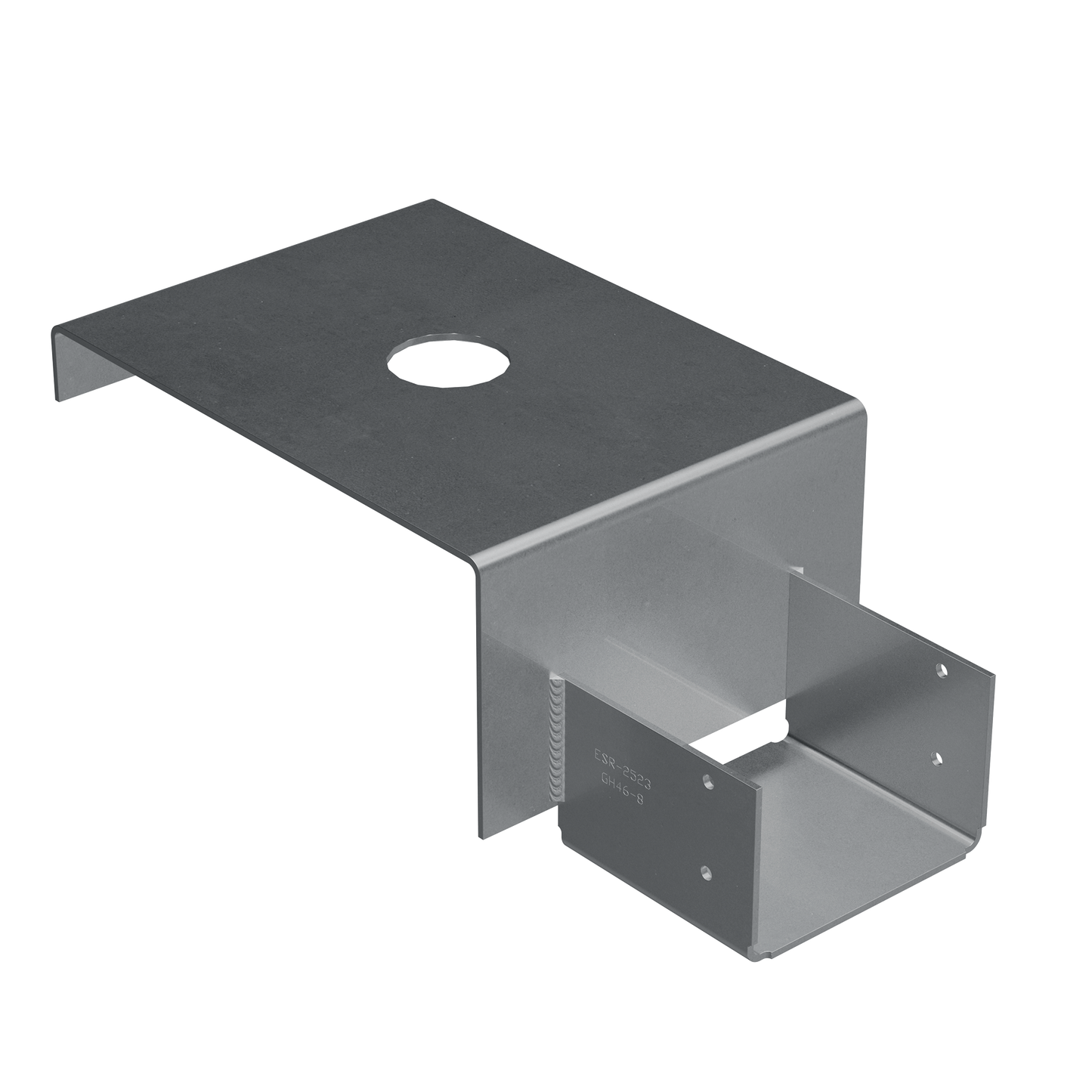 Simpson Strong-Tie GH46-6 GH Top-Flange Hanger for 4x6 Girder, 6-in. Foundation Wall (Pack of 360)
