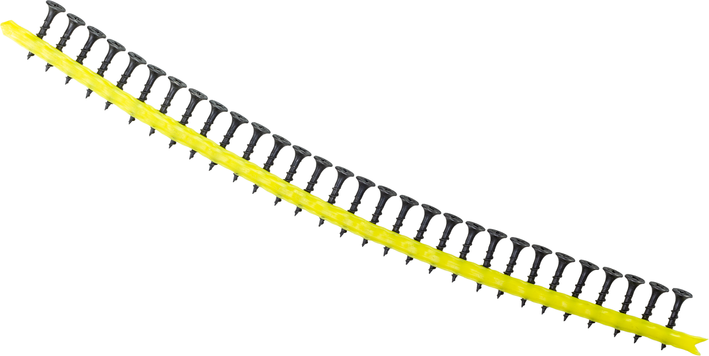 Simpson Strong-Tie DWC1PS DWC Drywall Screw (Collated) — #6 x 1 in. #2 Phillips Bugle-Head (2500-Qty) (Pack of 100)
