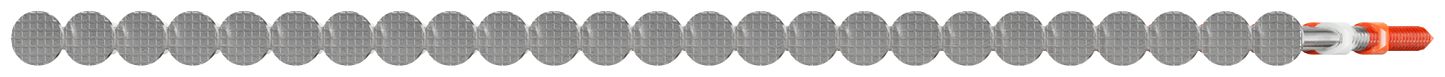 Simpson Strong-Tie S12A237CNB 20°–22° Plastic Strip, Full Round Head, Ring-Shank Nail — 2-3/8 in. x .113 in. Type 304 (5000-Qty)