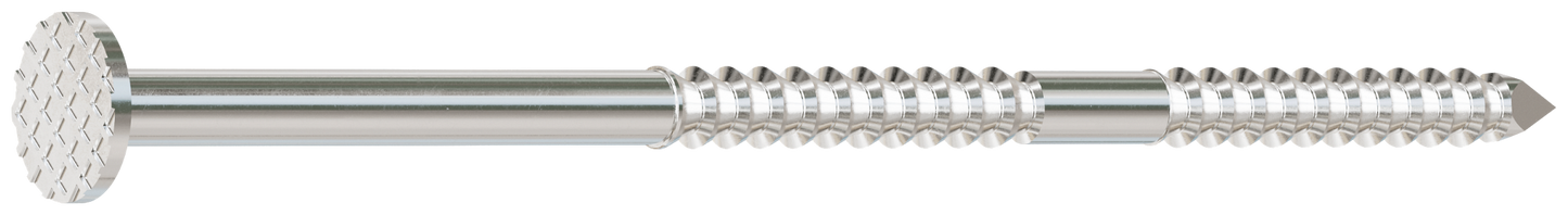 Simpson Strong-Tie T13A225SNJ 15° Wire Coil, Full Round Head, Ring-Shank Siding Nail — 2-1/4 in. Type 316 (1800-Qty)