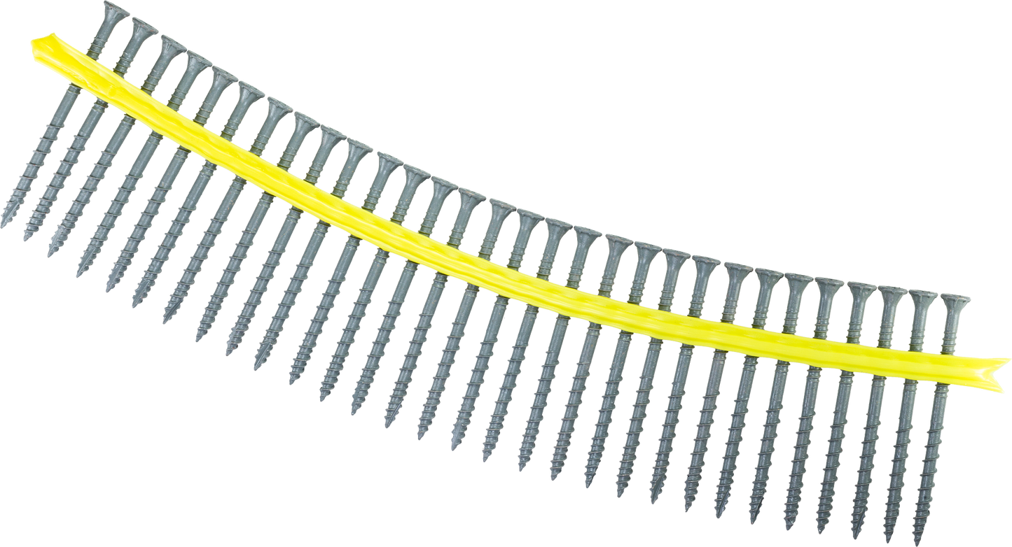 Simpson Strong-Tie DSVG3S Deck-Drive™ DSV WOOD Screw (Collated) — #10 x 3 in. T25 6-Lobe, Gray (1000-Qty)