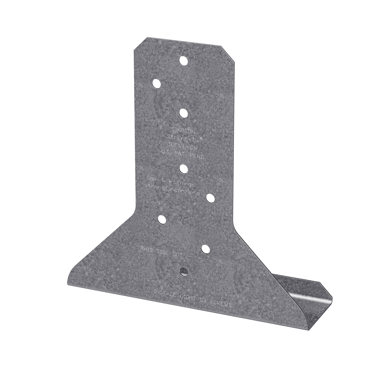 Simpson Strong-Tie ICFVL-W ICFVL® Ledger Connector System to Connect Wood Ledger to ICF (15-Qty)