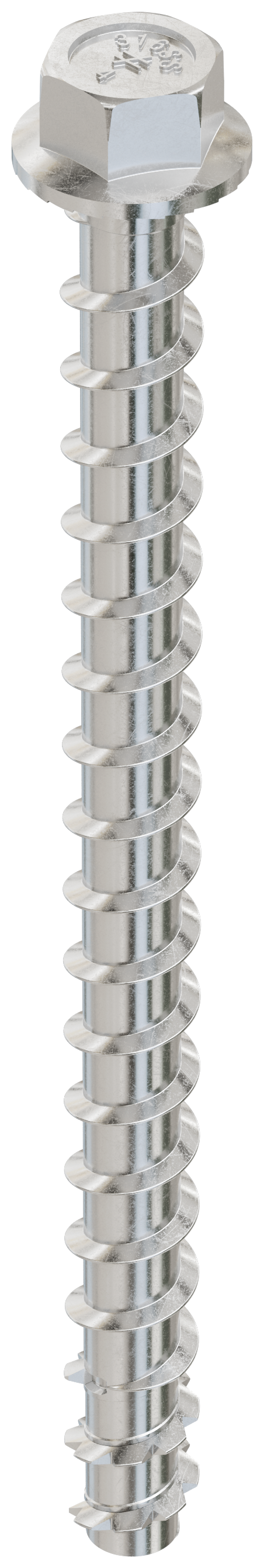 Simpson Strong-Tie THDC25400H6SS Titen HD® 1/4 in. x 4 in. Type 316 Stainless-Steel Heavy-Duty Screw Anchor (50-Qty) (Pack of 5)
