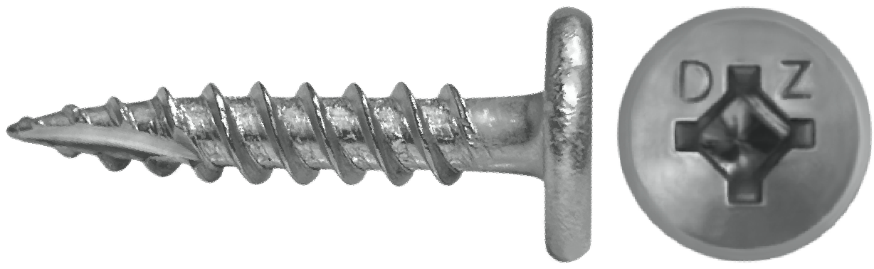 DAGGERZ LOPROT17GPSSS1010 10-13 x 1 square/phillips gimlet point screws 302 stainless steel