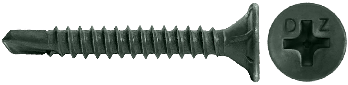 DAGGERZ CMSD08214 8 x 2-1/4 phillips wafer head cement board self drill screws dagger-guard