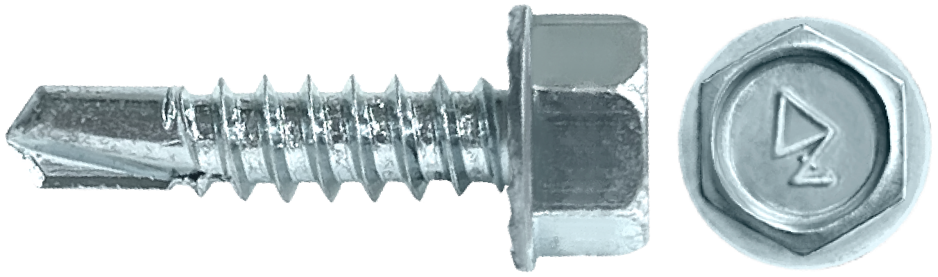 DAGGERZ SDZ10112MAXS 10 x 1-1/2 hex washer head self drill screws zinc
