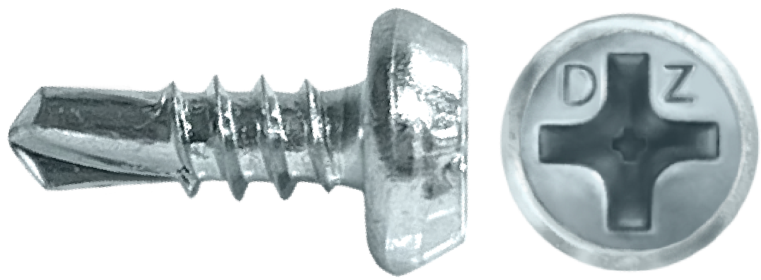 DAGGERZ PFSDZ0771610 7 x 7/16 phillips pan framing self drill screws zinc