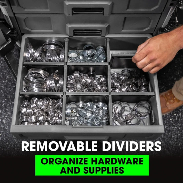 FLEX FS1105 STACK PACK™ 3-Drawer Tool Box