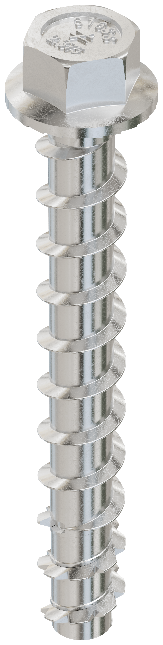 Simpson Strong-Tie THDC25238H6SS Titen HD® 1/4 in. x 2-3/8 in. Type 316 Stainless-Steel Heavy-Duty Screw Anchor (50-Qty) (Pack of 5)