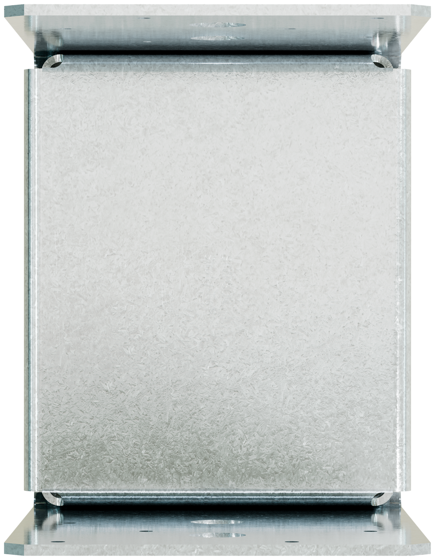 Simpson Strong-Tie ABU5-6Z ABU ZMAX® Galvanized Adjustable Standoff Post Base for 5-1/8 in. x 6 in. Engineered Lumber