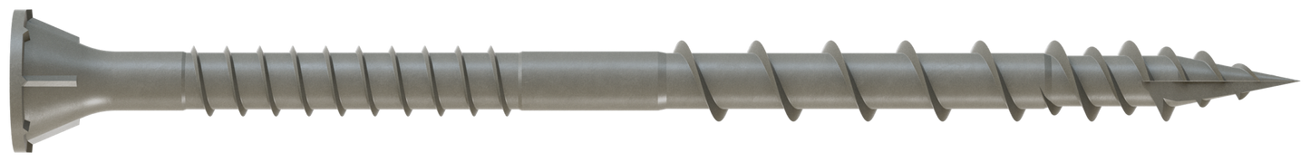 Simpson Strong-Tie DSVG3S Deck-Drive™ DSV WOOD Screw (Collated) — #10 x 3 in. T25 6-Lobe, Gray (1000-Qty)