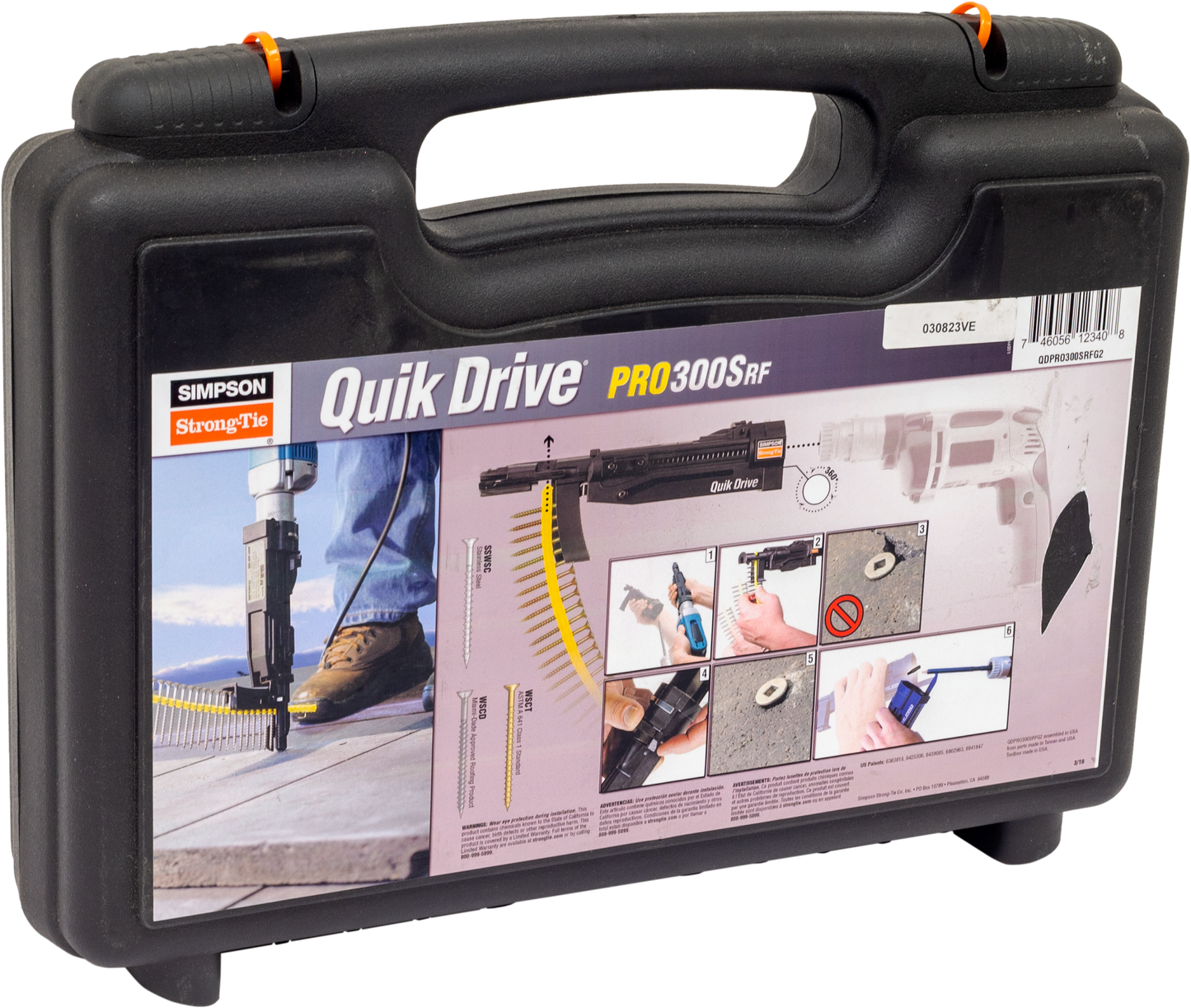Simpson Quik Drive QDPRO300SRFG2 Roofing Tile Attachment
