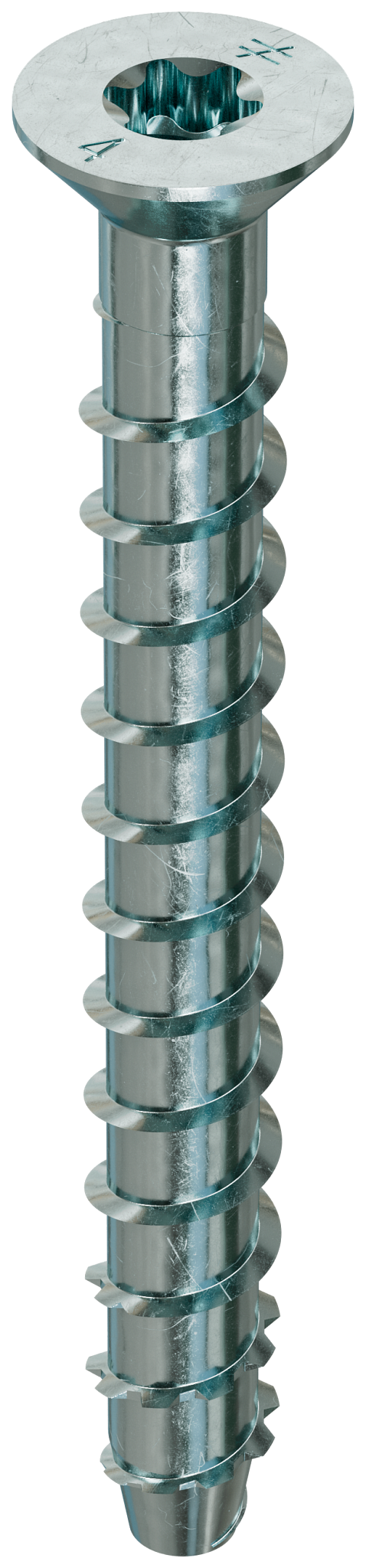 Simpson Strong-Tie THD37400CS Titen HD® 3/8 in. x 4 in. Zinc-Plated Countersunk Head Heavy-Duty Screw Anchor (50-Qty) (Pack of 4)