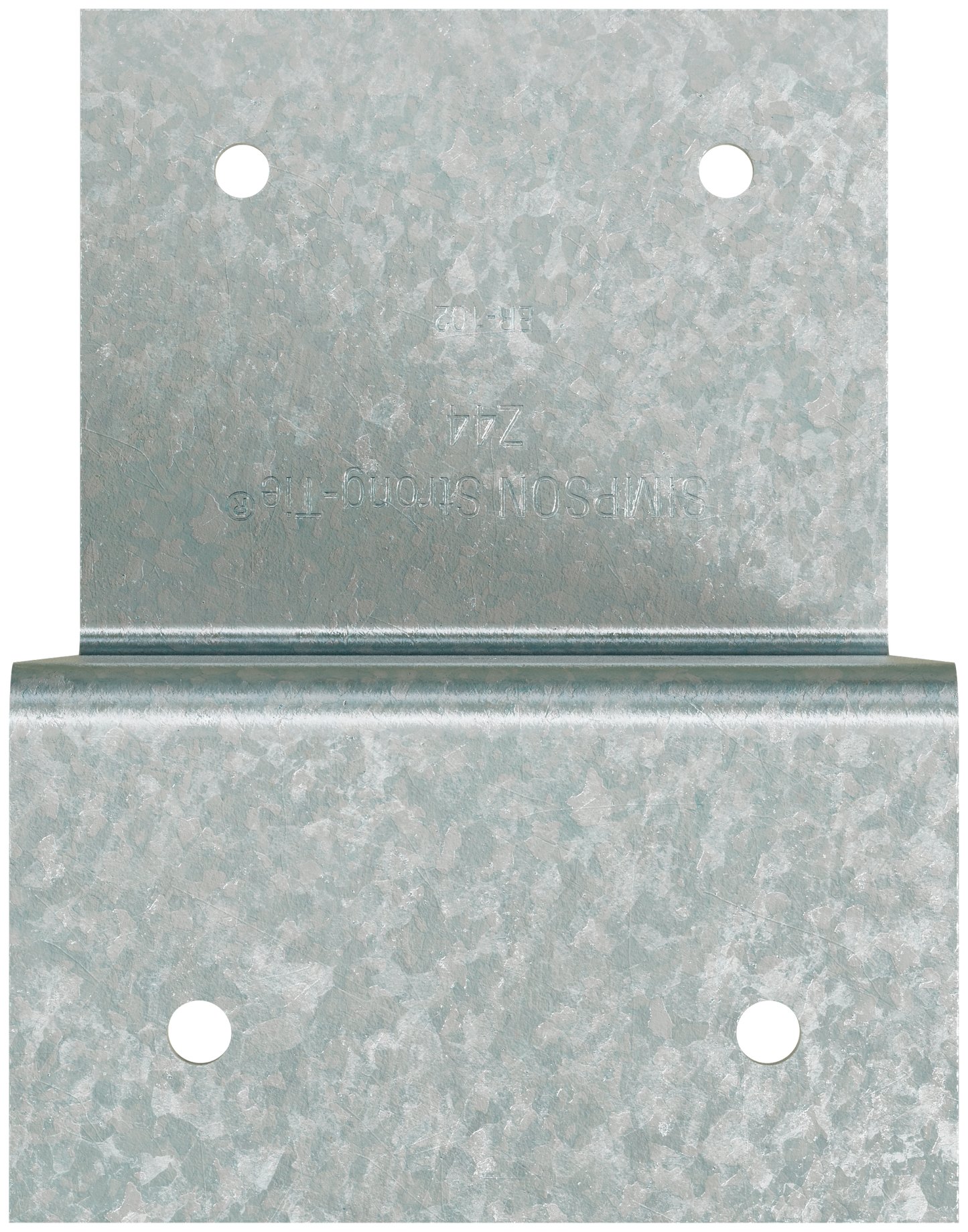 Simpson Strong-Tie Z44 2-1/2 in. x 3-1/2 in. 12-Gauge Galvanized Z Clip (Pack of 5000)