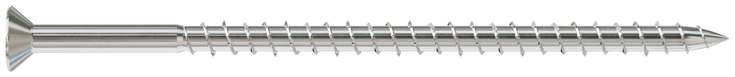 Simpson Strong-Tie T14500WPB Strong-Drive® DWP WOOD SS Screw — #14 x 5 in. T27, Flat Head, Type 316 (500-Qty)