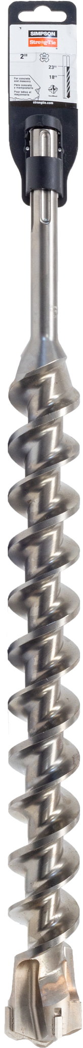 Simpson Strong-Tie MDMX20023Q 2 in. x 23 in. SDS-max® Shank Quad-Head Drill Bit (Pack of 5)
