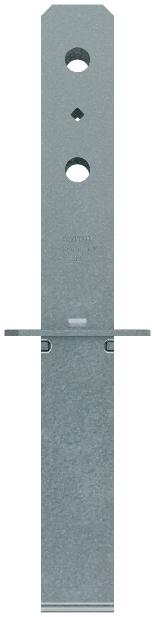 Simpson Strong-Tie CB44R CB Galvanized Column Base for 4x4 Rough (Pack of 10)