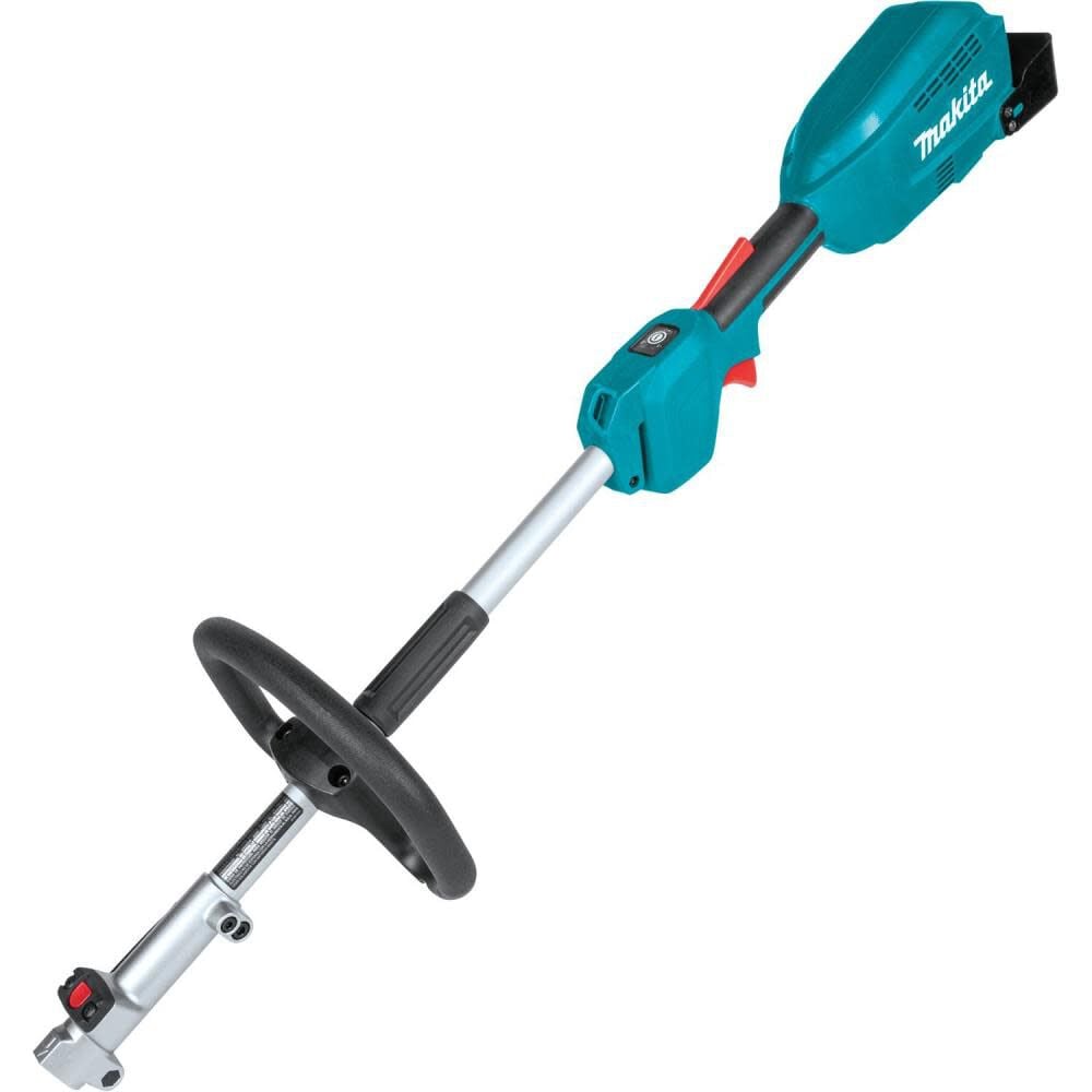 Makita XUX02SM1X1 18V LXT® Lithium-Ion Brushless Cordless Couple Shaft Power Head Kit With 13" String Trimmer Attachment, with one battery (4.0Ah)