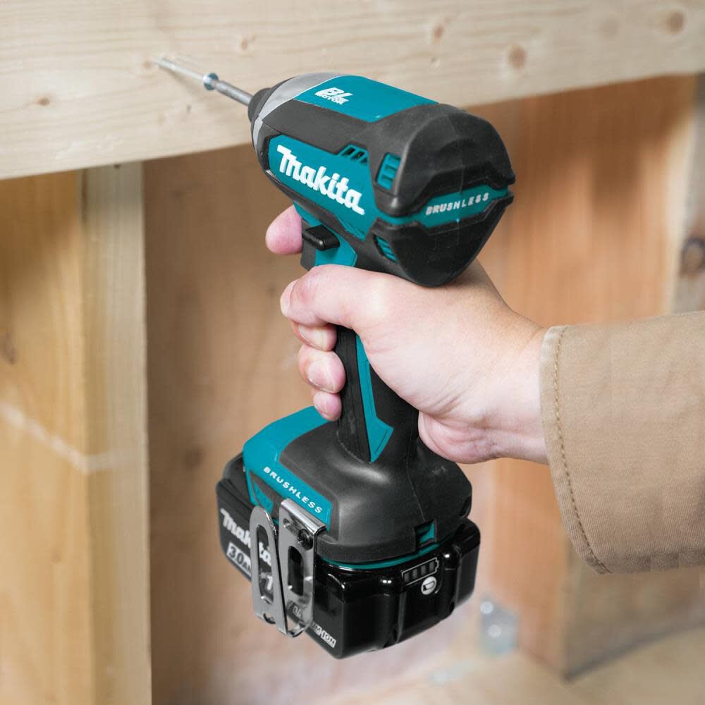 Makita XDT131X2 18V LXT® Lithium-Ion Brushless Cordless 2 Pc. Combo Kit, XDT13Z, DML186W, bag (3.0Ah)