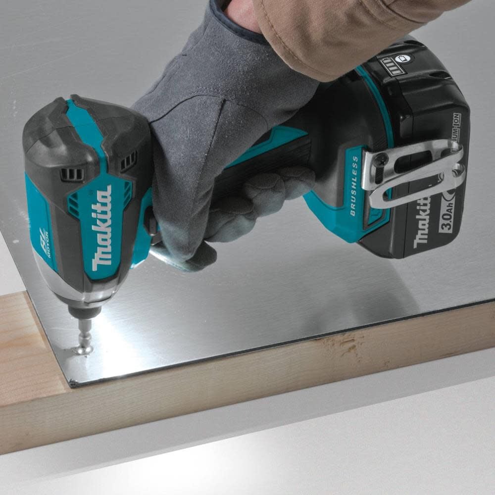 Makita XDT131X2 18V LXT® Lithium-Ion Brushless Cordless 2 Pc. Combo Kit, XDT13Z, DML186W, bag (3.0Ah)