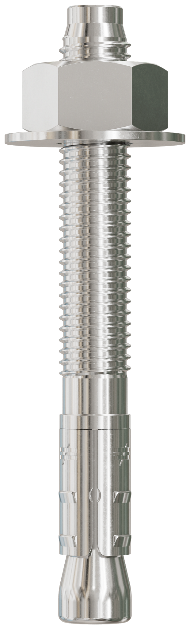 Simpson Strong-Tie STB2-504144SS Strong-Bolt® 2 — 1/2 in. x 4-1/4 in. Type 304 Stainless-Steel Wedge Anchor (25-Qty) (Pack of 4)
