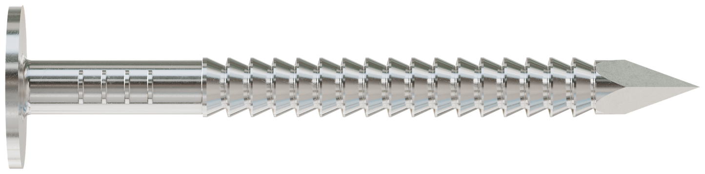 Simpson Strong-Tie S11A150RNBP 15° Wire Coil, Full Round Head, Ring-Shank Roofing Nail — 1-1/2 in. Type 304 (600-Qty) (Pack of 192)