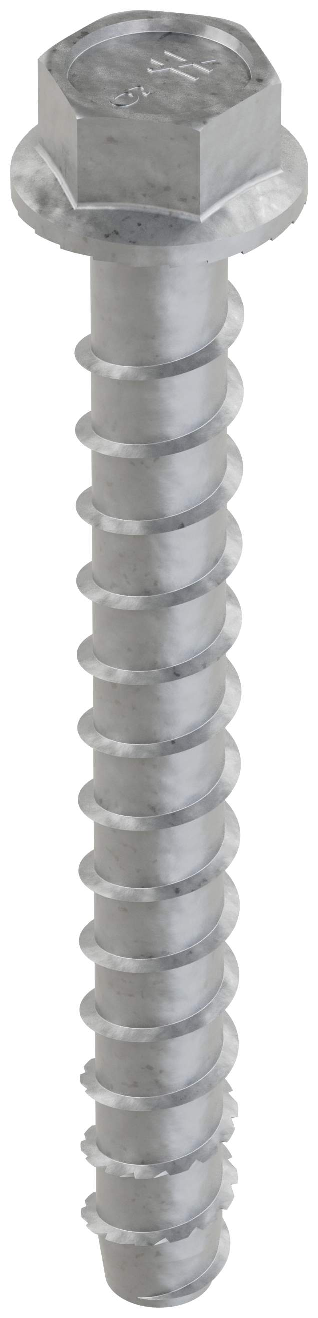 Simpson Strong-Tie THDB62600HMG Titen HD® 5/8 in. x 6 in. Mechanically Galvanized Heavy-Duty Screw Anchor (10-Qty)
