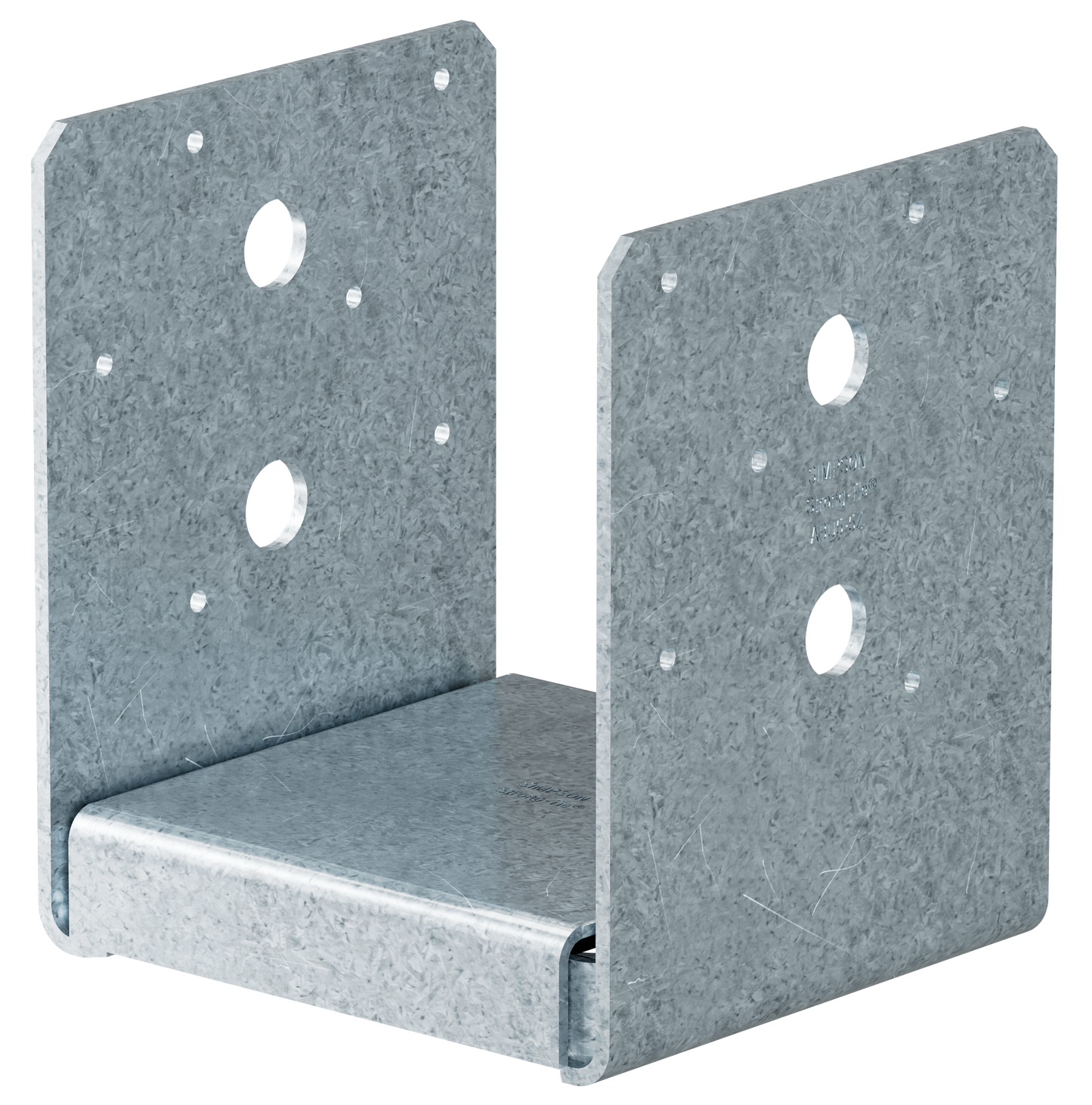 Simpson Strong-Tie ABU5-5Z ABU ZMAX® Galvanized Adjustable Standoff Post Base for 5-1/8 in. x 5-1/8 in. Eng. Lumber (Pack of 10)