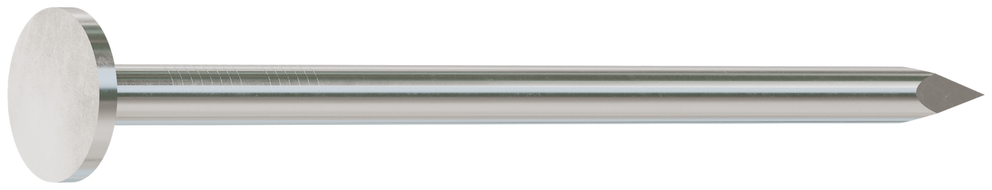 Simpson Strong-Tie S810RNB Roofing Nail, Smooth Shank — 2-1/2 in. x .131 in. Type 304 (25 lb) (Pack of 64)