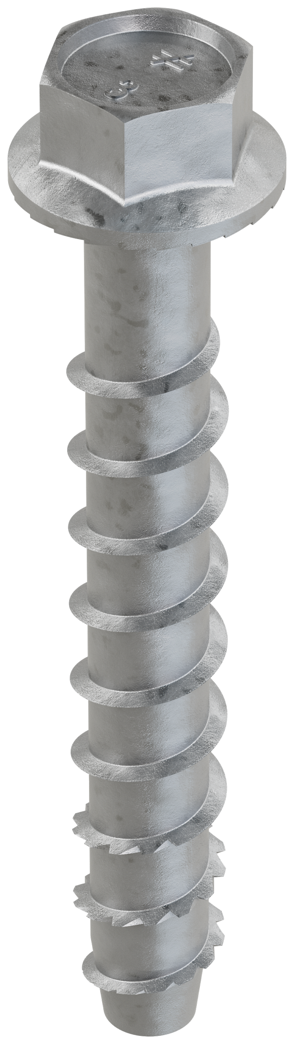 Simpson Strong-Tie THD37300HMG Titen HD® 3/8 in. x 3 in. Mechanically Galvanized Heavy-Duty Screw Anchor (50-Qty)