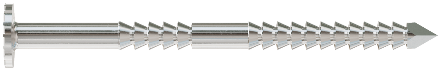 Simpson Strong-Tie T13A150SNJ 15° Wire Coil, Full Round Head, Ring-Shank Siding Nail — 1-1/2 in. Type 316 (1800-Qty) (Pack of 80)
