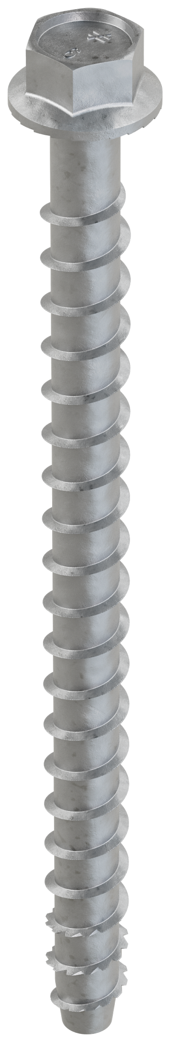 Simpson Strong-Tie THD37600HMG Titen HD® 3/8 in. x 6 in. Mechanically Galvanized Heavy-Duty Screw Anchor (50-Qty) (Pack of 2)