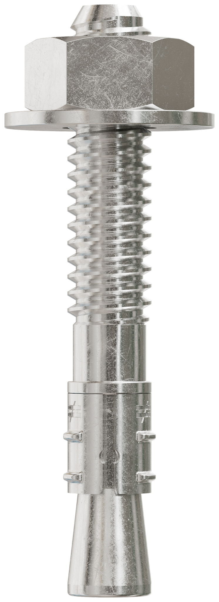 Simpson Strong-Tie STB2-251346SS Strong-Bolt® 2 — 1/4 in. x 1-3/4 in. Type 316 Stainless-Steel Wedge Anchor (100-Qty) (Pack of 490)
