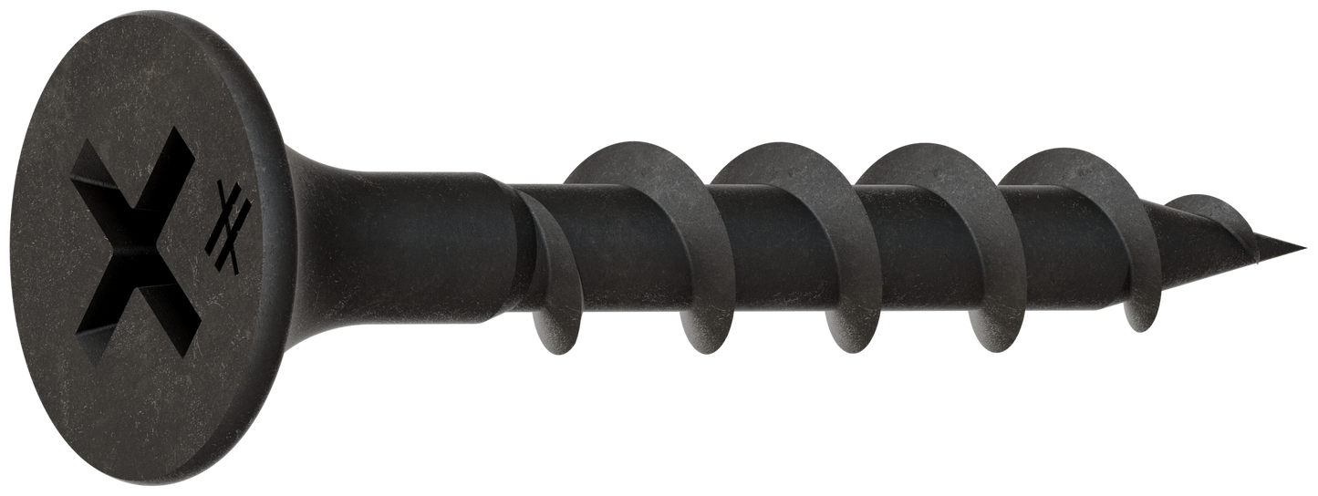 Simpson Strong-Tie DWC1PS DWC Drywall Screw (Collated) — #6 x 1 in. #2 Phillips Bugle-Head (2500-Qty)