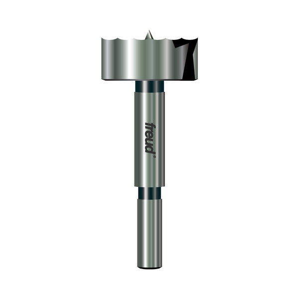 Freud 008925028949 Precision Shear™ Serrated Edge Forstner Drill Bit 1-3/8-Inch by 3/8-Inch Shank