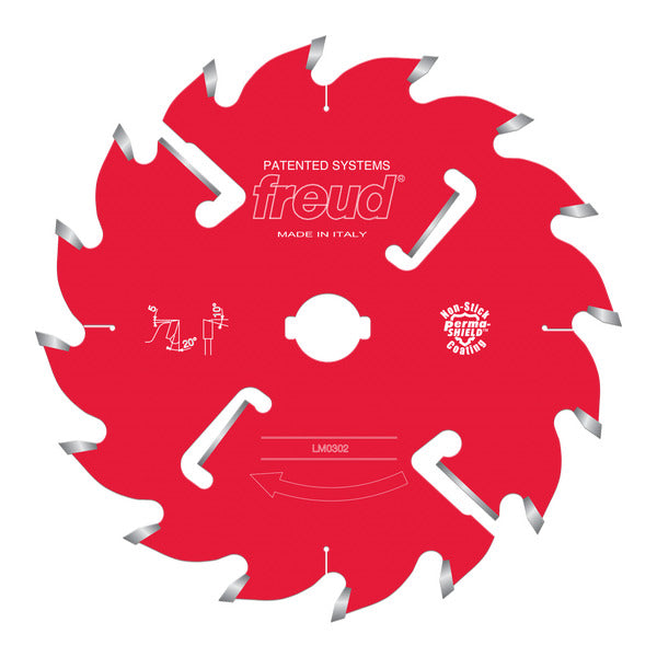 Freud 008925046370 250mm x 16+2+2 Thin Kerf Gang Rip Blade