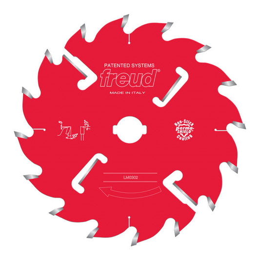 Freud 008925046370 250mm x 16+2+2 Thin Kerf Gang Rip Blade