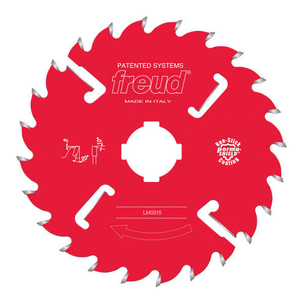 Freud 008925046509 350mm x 24+2+2 Thin Kerf Gang Rip Blade