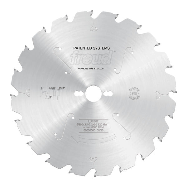 Freud 008925050384 300mm x 20T Carbide Tipped Blade for Ripping & Crosscutting