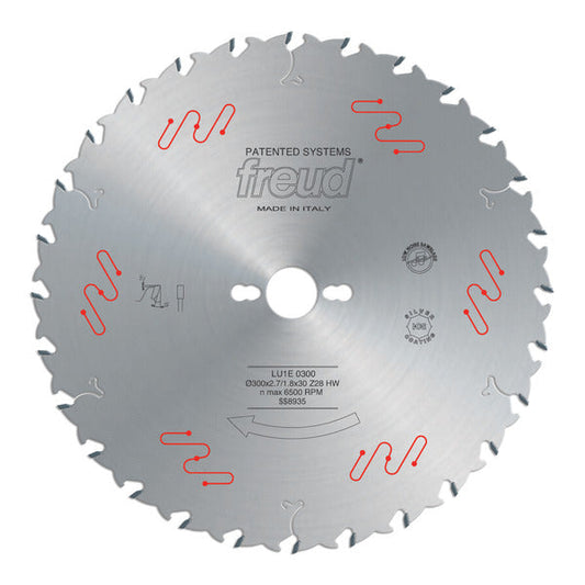 Freud 008925050711 300mm x 28T Thin Kerf Carbide Tipped Blade to Cut Solid Wood