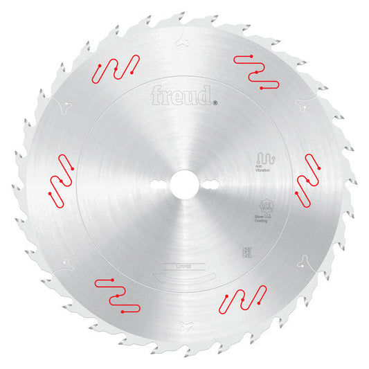 Freud 008925050759 350mm x 32T Thin Kerf Carbide Tipped Blade to Cut Solid Wood
