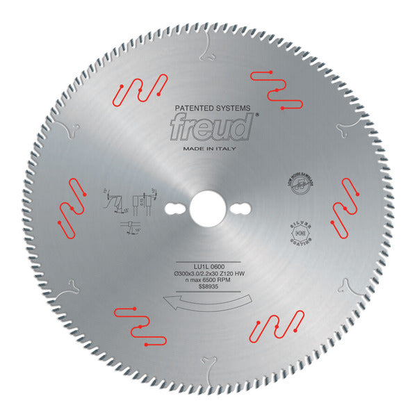 Freud 008925051060 300mm x 120T Carbide Tipped Blade for Crosscutting